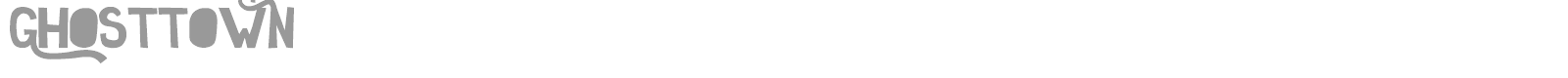 Ghosttown font preview